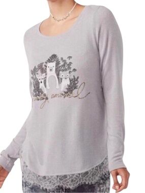 LC Lauren Conrad Party Animal sweater